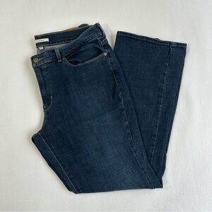 Levi’s Classic Bootcut Dark Wash Jeans Western Denim Womens Plus Size 16‎